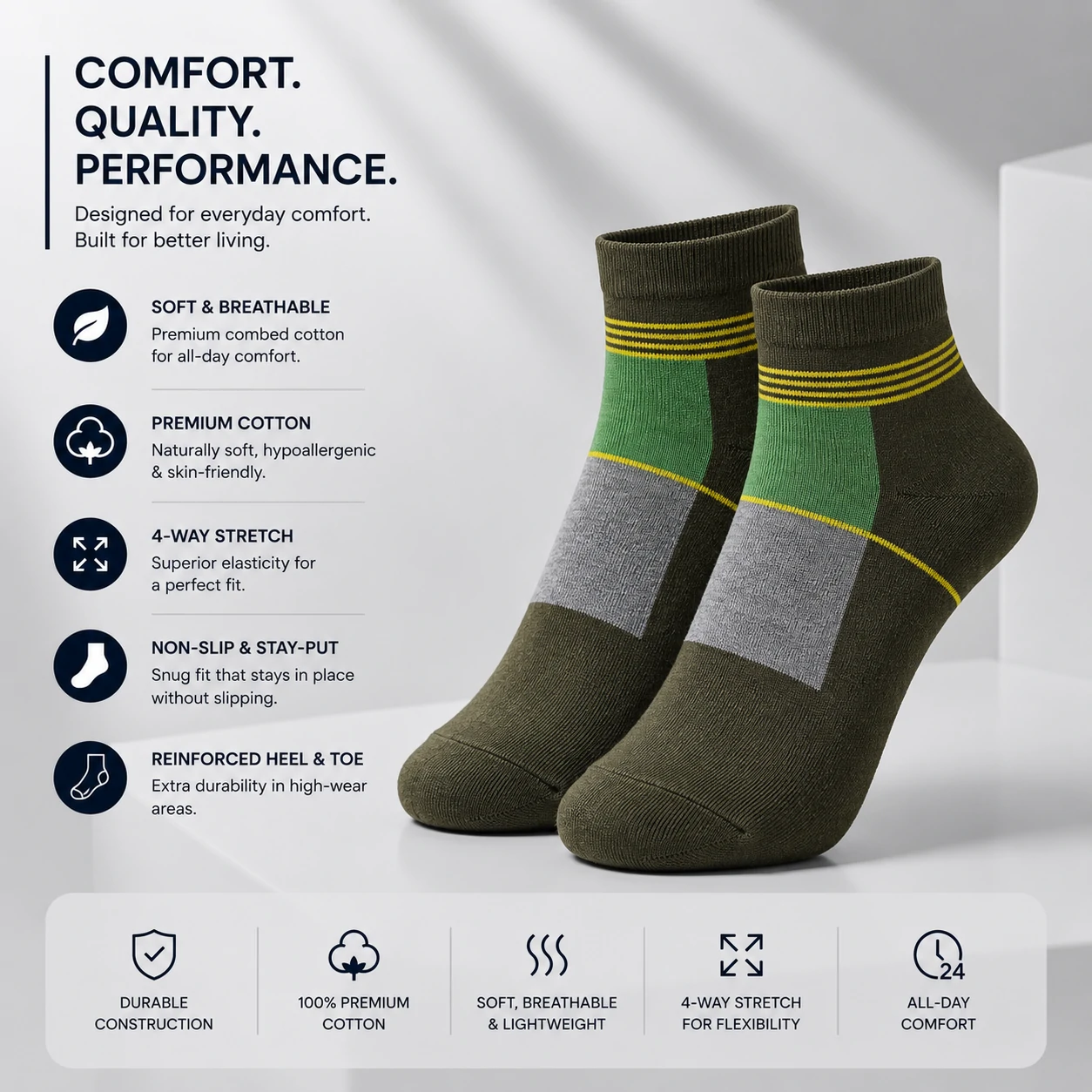 cotton socks, premium cotton socks, men's cotton socks, ankle socks, short socks, breathable socks, comfortable socks, casual socks, daily wear socks, soft cotton socks, lightweight socks, stretchable socks, premium socks, men's ankle socks, cotton ankle socks, black socks, grey socks, navy blue socks, dress socks, office socks, buy cotton socks online, best cotton socks, premium ankle socks, men's socks online, comfortable socks for men, breathable cotton socks, everyday socks, affordable socks, quality cotton socks, soft ankle socks, men's fashion socks, cotton sports socks, lightweight ankle socks, premium casual socks, cotton dress socks, stylish socks for men, durable cotton socks, stretch fit socks, high quality socks, comfortable everyday socks, best cotton ankle socks for men, premium breathable cotton socks, comfortable daily wear socks, soft and breathable ankle socks, lightweight cotton socks for summer, men's premium cotton ankle socks, high quality casual socks, moisture absorbing cotton socks, odor resistant cotton socks, stretchable cotton socks for men, comfortable office wear socks, premium fashion ankle socks, soft cotton socks for daily use, breathable socks for hot weather, lightweight casual cotton socks, stylish ankle socks for men, premium black ankle socks, premium grey cotton socks, navy blue cotton ankle socks, men's comfortable cotton socks, socks online Bangladesh, men's socks Bangladesh, cotton socks Bangladesh, premium socks Bangladesh, ankle socks Bangladesh, buy socks online Bangladesh, men's fashion accessories, comfortable socks online, premium cotton socks Bangladesh, quality men's socks, everyday cotton socks, casual wear socks, office wear socks, men's wardrobe essentials, breathable fashion socks, lightweight cotton socks, premium daily wear socks, cotton rich socks, men's casual fashion, premium hosiery, cotton hosiery, men's hosiery, fashion socks, luxury socks, premium knit socks, elastic socks, stretch socks, odor control socks, moisture wicking socks, soft touch socks, skin friendly socks, premium fabric socks, quality knit socks, durable ankle socks, comfortable footwear accessories, men's apparel accessories, casual fashion accessories, premium lifestyle products, everyday comfort socks, modern men's socks, best socks for men, buy premium socks, buy ankle socks online, premium cotton socks for men, comfortable socks online, best breathable socks, quality men's socks online, affordable premium socks, stylish cotton socks, premium casual socks online, best everyday socks, cotton socks sale, men's socks offer, socks online shopping, premium hosiery products, comfortable fashion socks, breathable ankle socks online, luxury cotton socks, men's cotton hosiery, premium sock collection, black cotton ankle socks, grey cotton ankle socks, navy cotton socks, white cotton socks, charcoal cotton socks, men's black socks, men's grey socks, men's navy socks, men's white socks, plain cotton socks, solid color socks, premium black socks, premium navy socks, premium grey socks, soft black socks, comfortable black socks, breathable black socks, casual black socks, office black socks, premium everyday socks, cotton ankle socks for office, cotton ankle socks for casual wear, cotton socks for daily use, men's fashion cotton socks, premium cotton hosiery, men's premium hosiery, comfortable cotton hosiery, breathable cotton hosiery, luxury men's socks, everyday men's socks, premium ankle sock collection, cotton fashion accessories, stylish men's accessories, men's wardrobe accessories, premium knit ankle socks, durable fashion socks, cotton comfort socks, premium soft socks, premium breathable socks, lightweight breathable socks, moisture wicking cotton socks, anti odor cotton socks, premium office socks, comfortable office socks, stylish office socks, casual office socks, breathable office socks, men's cotton footwear accessories, premium apparel accessories, everyday casual socks, fashionable men's socks, classic cotton socks, modern cotton socks, elegant men's socks, premium quality ankle socks, men's premium accessories, premium comfort wear, breathable daily wear socks, men's cotton essentials, premium cotton essentials, stylish casual socks, lightweight fashion socks, men's comfortable fashion socks, premium black ankle socks for men, premium grey ankle socks for men, premium navy ankle socks for men, cotton socks for all seasons, breathable socks for summer, comfortable socks for winter, casual cotton socks for men, office wear cotton socks, luxury ankle socks, premium comfort socks, men's designer socks, fashionable ankle socks, quality ankle socks, soft premium cotton socks, premium men's ankle socks, best casual socks for men, best office socks for men, high quality ankle socks, premium cotton socks online, buy men's socks online Bangladesh, best socks Bangladesh, ankle socks online Bangladesh, premium ankle socks Bangladesh, comfortable men's socks Bangladesh, breathable men's socks Bangladesh, stylish men's socks Bangladesh, luxury socks Bangladesh, premium hosiery Bangladesh, cotton hosiery Bangladesh, men's fashion Bangladesh, casual fashion Bangladesh, office fashion accessories, men's lifestyle accessories, daily wear fashion accessories, premium wardrobe essentials, cotton apparel accessories, men's fashion essentials, comfortable lifestyle products, premium comfort accessories, breathable lifestyle products, men's cotton accessories, high quality fashion accessories, everyday essentials for men, stylish wardrobe essentials, premium clothing accessories, casual wear accessories, office wear accessories, premium daily essentials, comfortable daily essentials, breathable daily essentials, luxury daily wear, men's premium daily wear, quality lifestyle accessories, fashionable daily wear socks, cotton comfort wear, premium comfort wear socks, premium ankle socks online, buy cotton ankle socks, best premium socks, men's cotton sock collection, breathable premium socks, comfortable premium socks, luxury cotton ankle socks, quality cotton ankle socks, durable premium socks, men's ankle sock collection, premium cotton fashion socks, stylish cotton ankle socks, men's soft cotton socks, comfortable cotton ankle socks, premium breathable ankle socks, high quality breathable socks, men's everyday comfort socks, premium casual fashion socks, breathable casual socks, cotton socks for office wear, premium socks for daily wear, stylish socks for office, comfortable socks for office, premium fashion accessories for men, men's cotton fashion accessories, luxury fashion socks, everyday fashion socks, premium lifestyle socks, comfortable lifestyle socks, breathable lifestyle socks, stylish lifestyle socks, premium wardrobe socks, men's wardrobe socks, daily wear wardrobe essentials, cotton socks collection, ankle socks collection, premium sock collection Bangladesh, men's sock collection Bangladesh, comfortable sock collection, breathable sock collection, luxury sock collection, fashion sock collection, premium men's fashion socks, quality men's fashion socks, stylish men's fashion socks, casual men's fashion socks, office men's fashion socks.