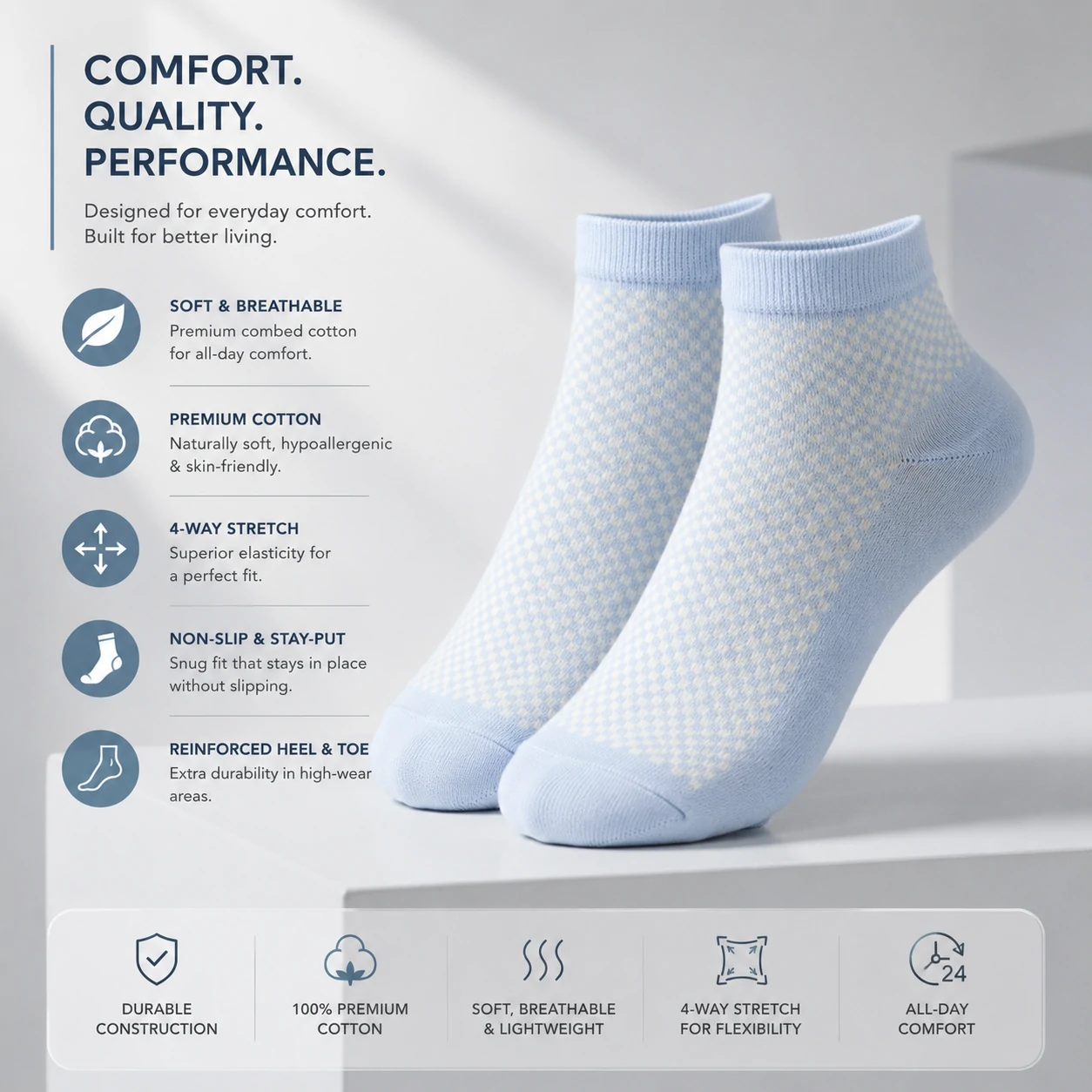 cotton socks, premium cotton socks, men's cotton socks, ankle socks, short socks, breathable socks, comfortable socks, casual socks, daily wear socks, soft cotton socks, lightweight socks, stretchable socks, premium socks, men's ankle socks, cotton ankle socks, black socks, grey socks, navy blue socks, dress socks, office socks, buy cotton socks online, best cotton socks, premium ankle socks, men's socks online, comfortable socks for men, breathable cotton socks, everyday socks, affordable socks, quality cotton socks, soft ankle socks, men's fashion socks, cotton sports socks, lightweight ankle socks, premium casual socks, cotton dress socks, stylish socks for men, durable cotton socks, stretch fit socks, high quality socks, comfortable everyday socks, best cotton ankle socks for men, premium breathable cotton socks, comfortable daily wear socks, soft and breathable ankle socks, lightweight cotton socks for summer, men's premium cotton ankle socks, high quality casual socks, moisture absorbing cotton socks, odor resistant cotton socks, stretchable cotton socks for men, comfortable office wear socks, premium fashion ankle socks, soft cotton socks for daily use, breathable socks for hot weather, lightweight casual cotton socks, stylish ankle socks for men, premium black ankle socks, premium grey cotton socks, navy blue cotton ankle socks, men's comfortable cotton socks, socks online Bangladesh, men's socks Bangladesh, cotton socks Bangladesh, premium socks Bangladesh, ankle socks Bangladesh, buy socks online Bangladesh, men's fashion accessories, comfortable socks online, premium cotton socks Bangladesh, quality men's socks, everyday cotton socks, casual wear socks, office wear socks, men's wardrobe essentials, breathable fashion socks, lightweight cotton socks, premium daily wear socks, cotton rich socks, men's casual fashion, premium hosiery, cotton hosiery, men's hosiery, fashion socks, luxury socks, premium knit socks, elastic socks, stretch socks, odor control socks, moisture wicking socks, soft touch socks, skin friendly socks, premium fabric socks, quality knit socks, durable ankle socks, comfortable footwear accessories, men's apparel accessories, casual fashion accessories, premium lifestyle products, everyday comfort socks, modern men's socks, best socks for men, buy premium socks, buy ankle socks online, premium cotton socks for men, comfortable socks online, best breathable socks, quality men's socks online, affordable premium socks, stylish cotton socks, premium casual socks online, best everyday socks, cotton socks sale, men's socks offer, socks online shopping, premium hosiery products, comfortable fashion socks, breathable ankle socks online, luxury cotton socks, men's cotton hosiery, premium sock collection, black cotton ankle socks, grey cotton ankle socks, navy cotton socks, white cotton socks, charcoal cotton socks, men's black socks, men's grey socks, men's navy socks, men's white socks, plain cotton socks, solid color socks, premium black socks, premium navy socks, premium grey socks, soft black socks, comfortable black socks, breathable black socks, casual black socks, office black socks, premium everyday socks, cotton ankle socks for office, cotton ankle socks for casual wear, cotton socks for daily use, men's fashion cotton socks, premium cotton hosiery, men's premium hosiery, comfortable cotton hosiery, breathable cotton hosiery, luxury men's socks, everyday men's socks, premium ankle sock collection, cotton fashion accessories, stylish men's accessories, men's wardrobe accessories, premium knit ankle socks, durable fashion socks, cotton comfort socks, premium soft socks, premium breathable socks, lightweight breathable socks, moisture wicking cotton socks, anti odor cotton socks, premium office socks, comfortable office socks, stylish office socks, casual office socks, breathable office socks, men's cotton footwear accessories, premium apparel accessories, everyday casual socks, fashionable men's socks, classic cotton socks, modern cotton socks, elegant men's socks, premium quality ankle socks, men's premium accessories, premium comfort wear, breathable daily wear socks, men's cotton essentials, premium cotton essentials, stylish casual socks, lightweight fashion socks, men's comfortable fashion socks, premium black ankle socks for men, premium grey ankle socks for men, premium navy ankle socks for men, cotton socks for all seasons, breathable socks for summer, comfortable socks for winter, casual cotton socks for men, office wear cotton socks, luxury ankle socks, premium comfort socks, men's designer socks, fashionable ankle socks, quality ankle socks, soft premium cotton socks, premium men's ankle socks, best casual socks for men, best office socks for men, high quality ankle socks, premium cotton socks online, buy men's socks online Bangladesh, best socks Bangladesh, ankle socks online Bangladesh, premium ankle socks Bangladesh, comfortable men's socks Bangladesh, breathable men's socks Bangladesh, stylish men's socks Bangladesh, luxury socks Bangladesh, premium hosiery Bangladesh, cotton hosiery Bangladesh, men's fashion Bangladesh, casual fashion Bangladesh, office fashion accessories, men's lifestyle accessories, daily wear fashion accessories, premium wardrobe essentials, cotton apparel accessories, men's fashion essentials, comfortable lifestyle products, premium comfort accessories, breathable lifestyle products, men's cotton accessories, high quality fashion accessories, everyday essentials for men, stylish wardrobe essentials, premium clothing accessories, casual wear accessories, office wear accessories, premium daily essentials, comfortable daily essentials, breathable daily essentials, luxury daily wear, men's premium daily wear, quality lifestyle accessories, fashionable daily wear socks, cotton comfort wear, premium comfort wear socks, premium ankle socks online, buy cotton ankle socks, best premium socks, men's cotton sock collection, breathable premium socks, comfortable premium socks, luxury cotton ankle socks, quality cotton ankle socks, durable premium socks, men's ankle sock collection, premium cotton fashion socks, stylish cotton ankle socks, men's soft cotton socks, comfortable cotton ankle socks, premium breathable ankle socks, high quality breathable socks, men's everyday comfort socks, premium casual fashion socks, breathable casual socks, cotton socks for office wear, premium socks for daily wear, stylish socks for office, comfortable socks for office, premium fashion accessories for men, men's cotton fashion accessories, luxury fashion socks, everyday fashion socks, premium lifestyle socks, comfortable lifestyle socks, breathable lifestyle socks, stylish lifestyle socks, premium wardrobe socks, men's wardrobe socks, daily wear wardrobe essentials, cotton socks collection, ankle socks collection, premium sock collection Bangladesh, men's sock collection Bangladesh, comfortable sock collection, breathable sock collection, luxury sock collection, fashion sock collection, premium men's fashion socks, quality men's fashion socks, stylish men's fashion socks, casual men's fashion socks, office men's fashion socks.