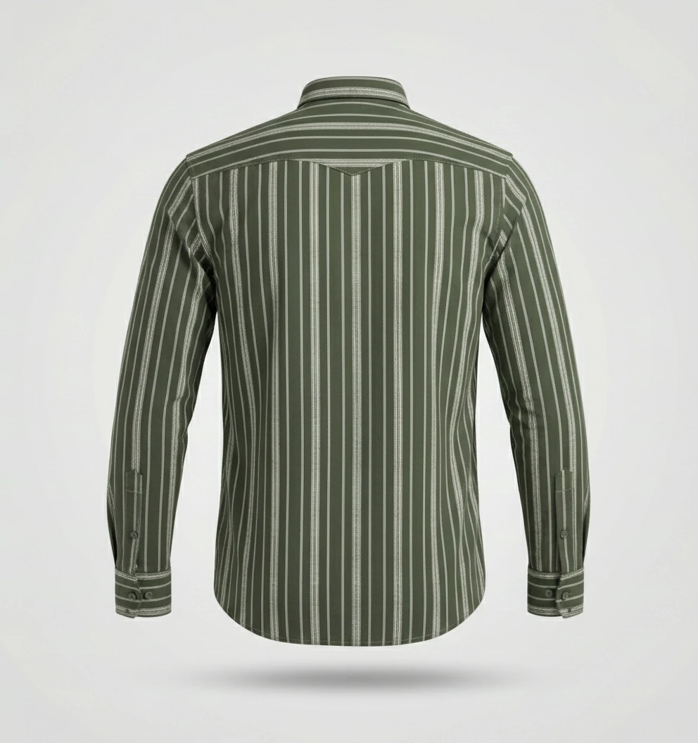 100% Original Export Premium Cotton Full Sleeve Shirt EA007 - Image 3